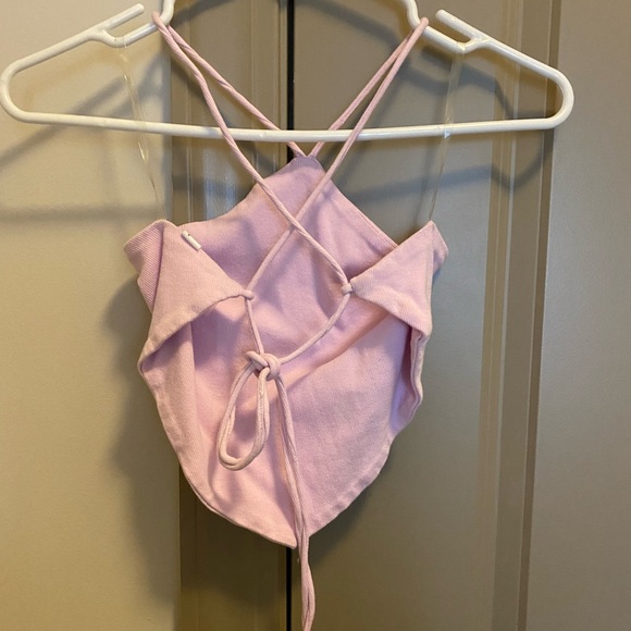 Pink Crop Top - Picture 2 of 3